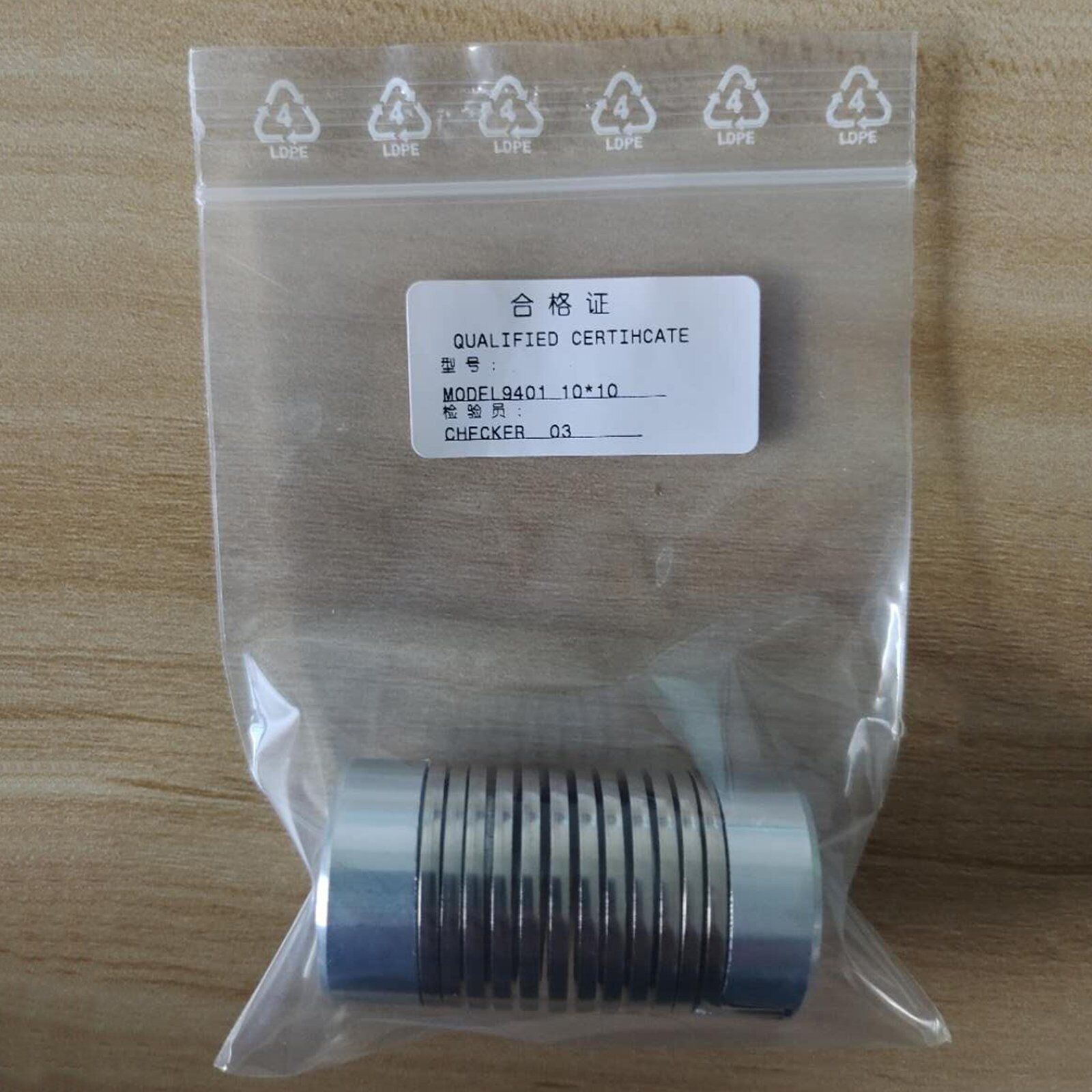 Encontraproduto.com.br - Acoplamento Tipo Mola Para Encoder 10mm PEPPERL FUCHS