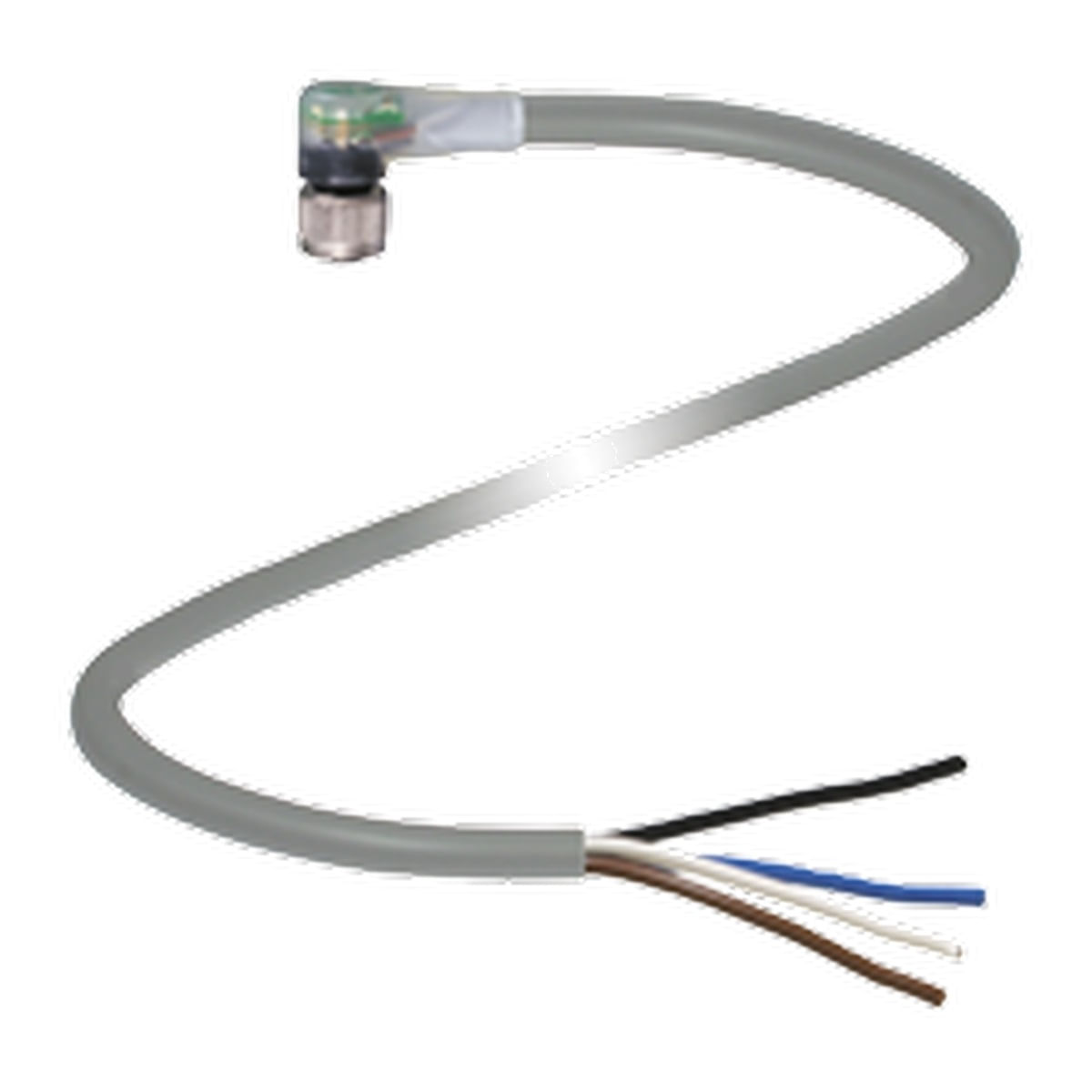 Encontraproduto.com.br - Conjuto de Cabos Femea M8 5M V31-WM-A2-5M-PUR PEPPERL FUCHS