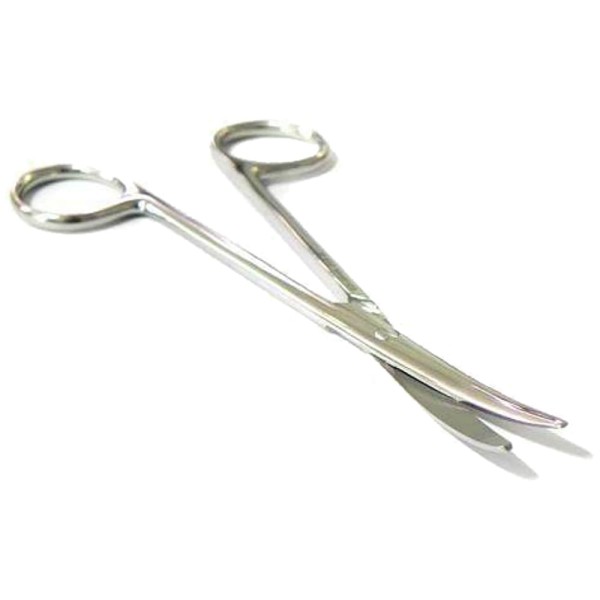 Encontraproduto.com.br - Tesoura Metzembaum ABC Curva 18cm - unidade