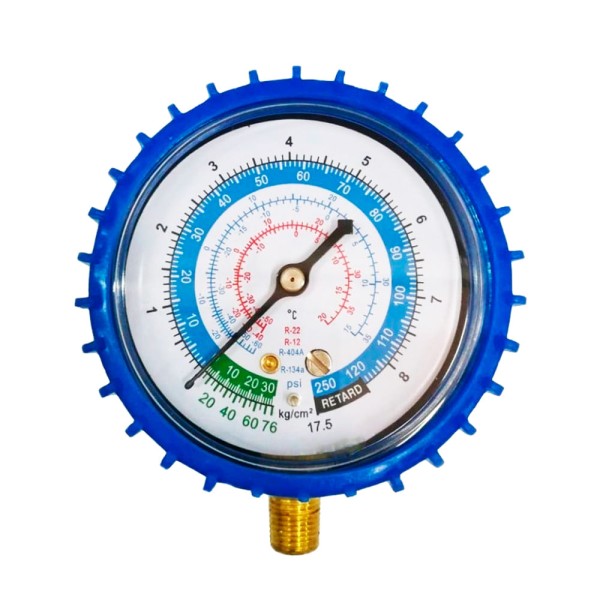 Encontraproduto.com.br - Manometro de Baixa R134 R22 R410 R407c JCM RG250