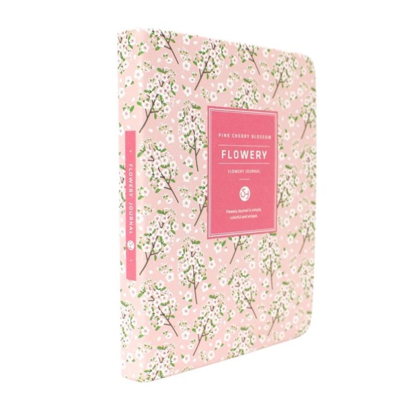 Encontraproduto.com.br - Planner Permanente Journal Flowery A6 60 Folhas