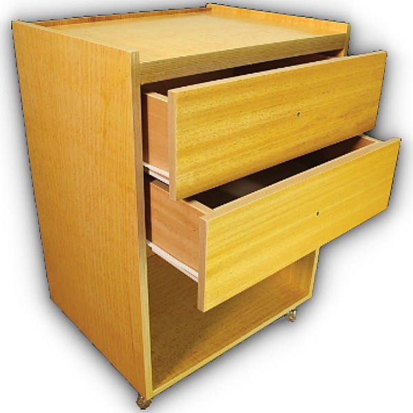 Encontraproduto.com.br - Mesa para Aparelhos Médicos Carci com 2 Gavetas