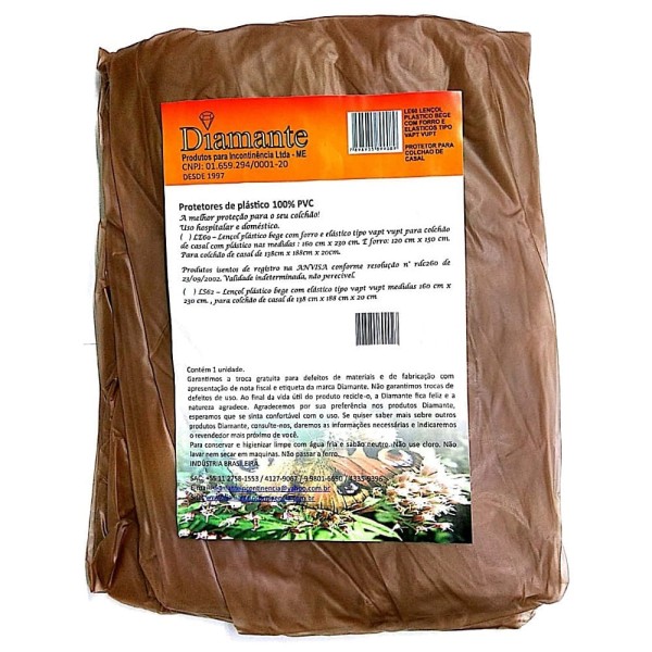 Encontraproduto.com.br - Capa Prot. Colchão King Diamante Elást. 270X292cm - unidade
