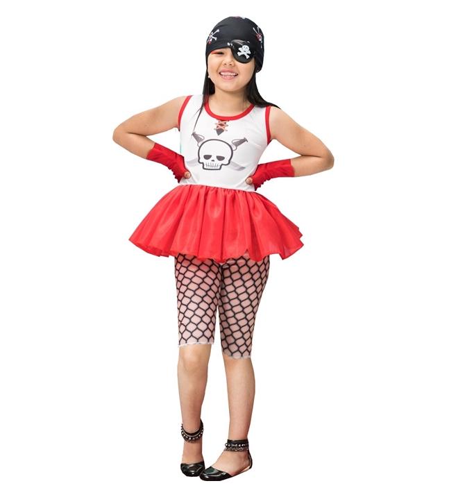Encontraproduto.com.br - Fantasia Pirata Infantil Para Meninas