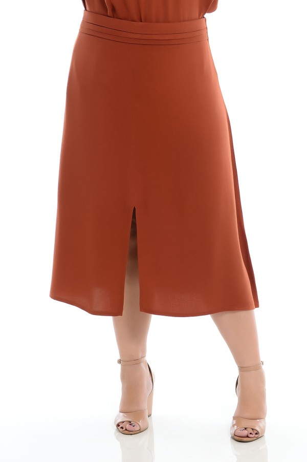 Saia Pregas Terra Plus Size