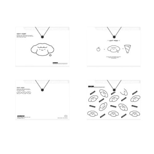 Pasta Sanfonada Horizontal A4 Com 8 Divisórias Dog E Sheep 1 Unidade