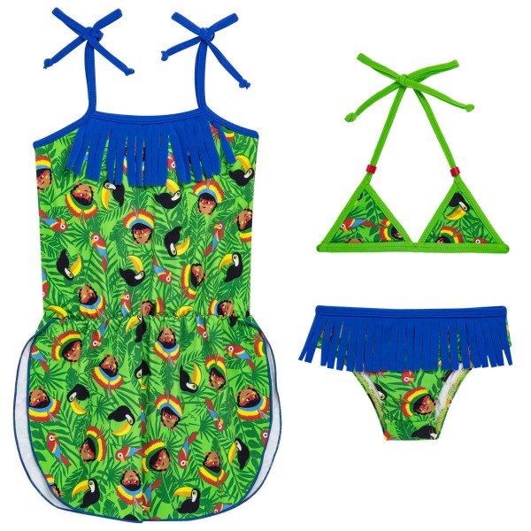 Conjunto de Banho Tucano: Biquíni + Saída de praia - Cara de Criança