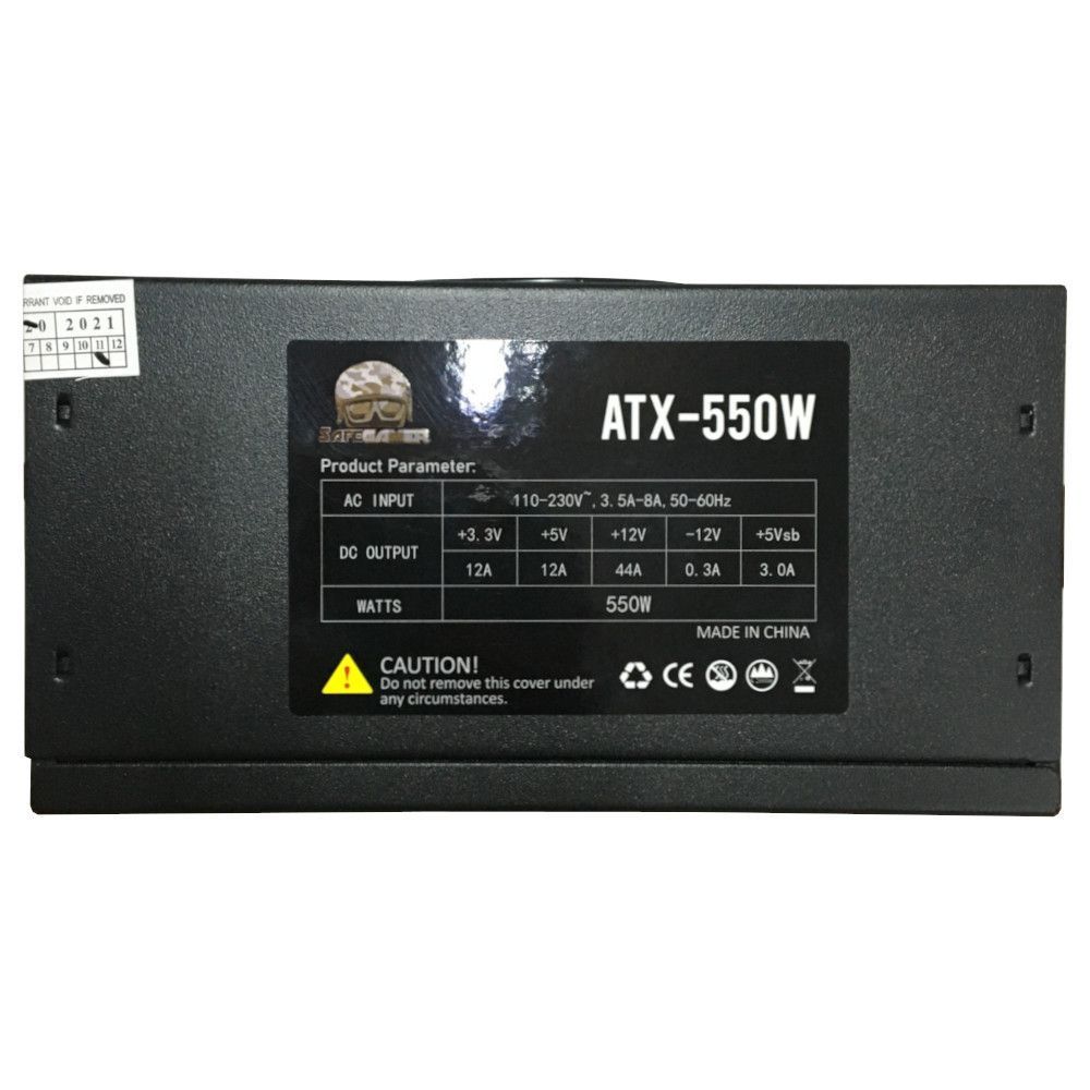 Encontraproduto.com.br - Fonte SafeGamer 550W Full Modular PFC Ativo