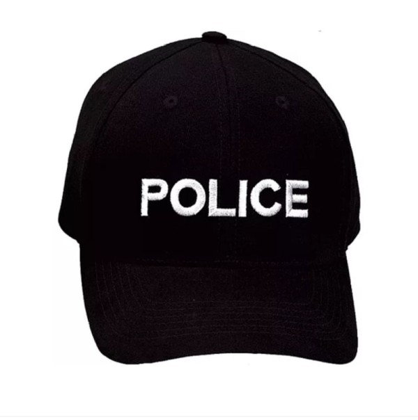 Encontraproduto.com.br - Boné Police Ou FBI C/ Bordado Branco Festas
