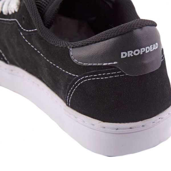 Encontraproduto.com.br - Tênis Drop Dead Stunt Low Masculino Preto/Branco