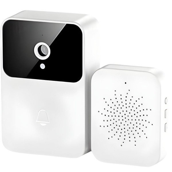 Encontraproduto.com.br - Campainha C- Câmera Wifi S Fio Inteligente Interfone C áudio