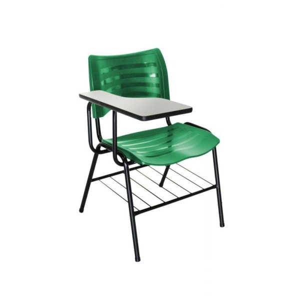 Encontraproduto.com.br - Cadeira Iso Linha Polipropileno Iso Universitária Verde