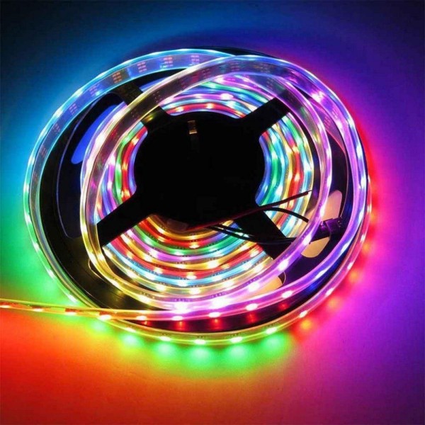 Encontraproduto.com.br - Fita Led Ultra Rgb 3528 Rolo 5M 16 Cores 300 Leds