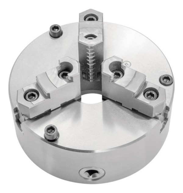 Encontraproduto.com.br - Placa Para Torno 3 Castanhas Reversíveis 200mm - F. Frontal