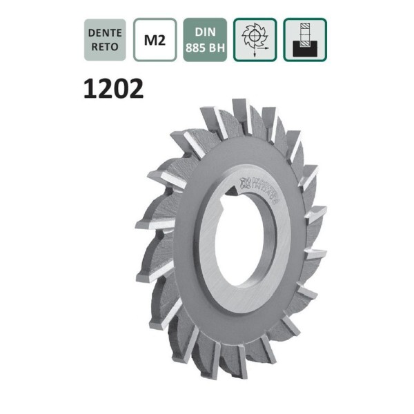 Encontraproduto.com.br - Fresa Circular, Corte 3 Lados - 3 X 3/8 X 1 X 18