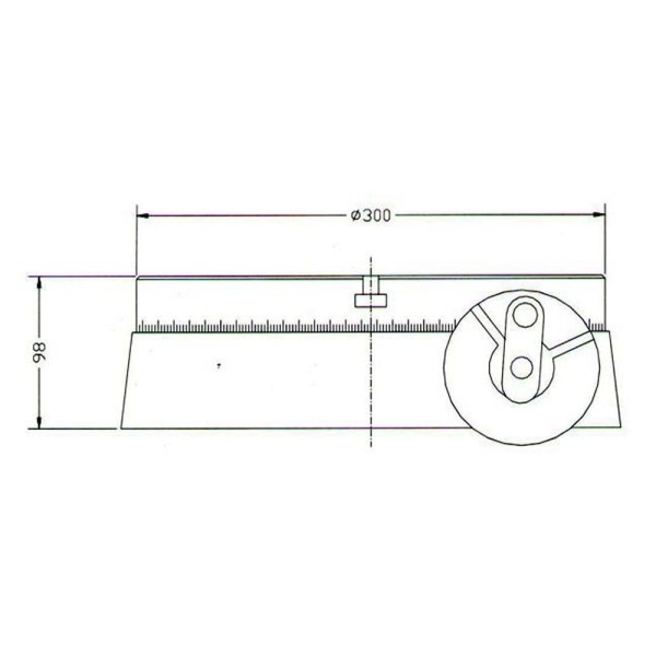 Encontraproduto.com.br - Ponto Rotativo Carga Leve Aço Liga - Hld-mt3 - ø45 - 164mm