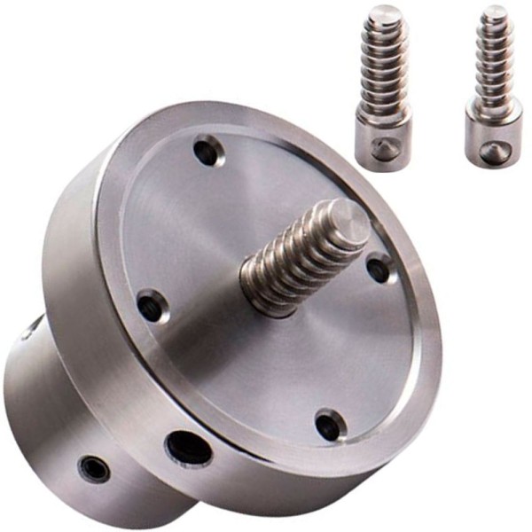 Encontraproduto.com.br - Flange ø 75 Mm, C-parafusos De 8, 10 E 12 Mm, Rosca M33x3,5 P- Todos Os Tornos Para Madeira Manrod