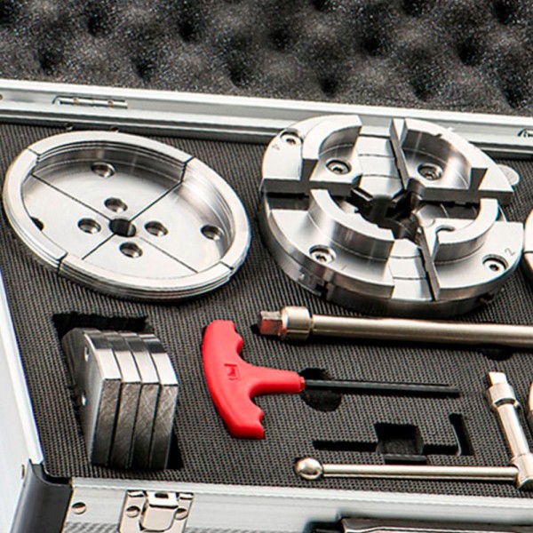 Encontraproduto.com.br - Jogo De Placa Universal ø 110 Mm C-5 Tipos De Mordentes P- Tornos Mr-1420