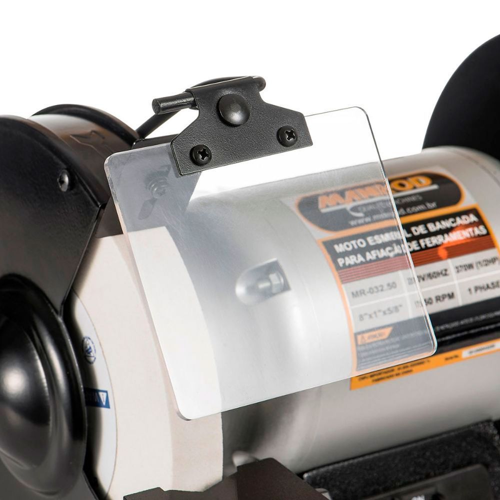 Encontraproduto.com.br - Moto Esmeril Com Baixa Rotação Para Afiação De Ferramentas, Rebolo Branco De ø 8