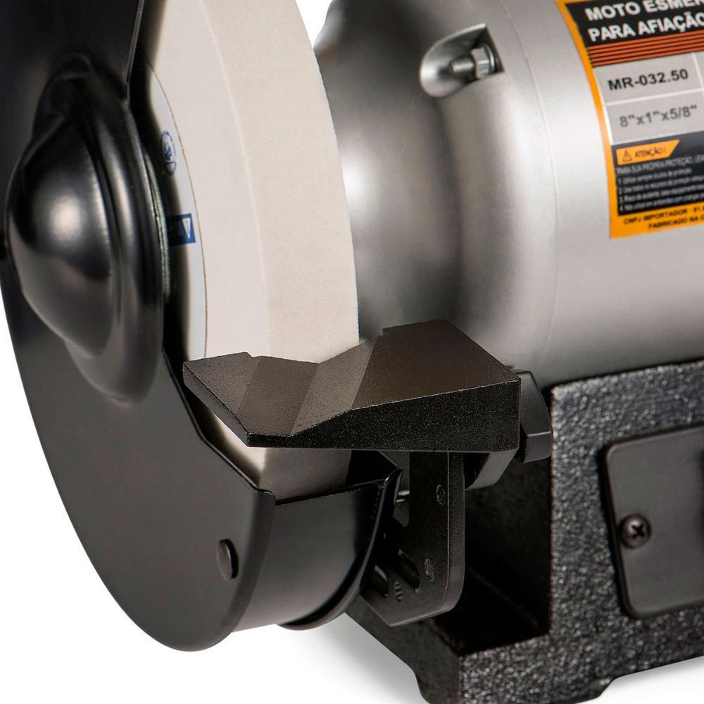 Encontraproduto.com.br - Moto Esmeril Com Baixa Rotação Para Afiação De Ferramentas, Rebolo Branco De ø 8