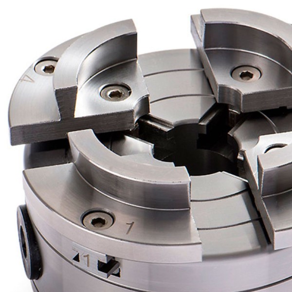 Encontraproduto.com.br - Placa Universal ø 110 Mm C-4 Mordentes P- Tornos Mr-1420, Mr-1236, Mr-1642 Velox, Mr-1624 Velox