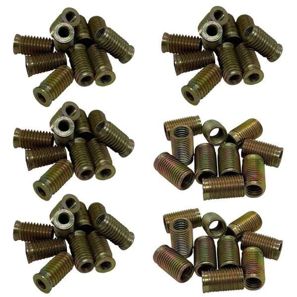 Encontraproduto.com.br - Rosca Postiça Bucha Roscada M6x1,0-m8x1,25 + M8x1,0-m10x1,25