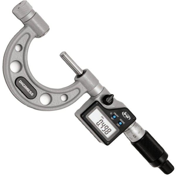 Encontraproduto.com.br - Micrômetro Digitais Com Batentes Intercambiáveis Cap. 150-300 Mm Graduação De 0,01mm Ref. 110.233