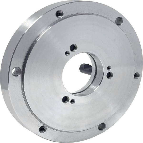 Encontraproduto.com.br - Placa P/ Torno Univ. 200mm + Flange Camlock P/ Torno Romi S20