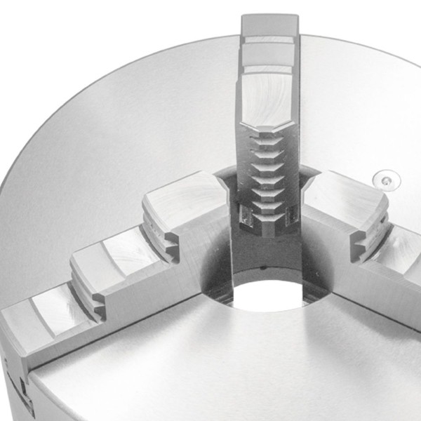 Encontraproduto.com.br - Placa P/ Torno Univ. 200mm + Flange Camlock P/ Torno Romi S20