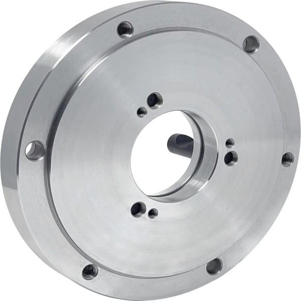 Encontraproduto.com.br - Placa P/ Torno Univ. 200mm + Flange Camlock P/ Torno Romi S20