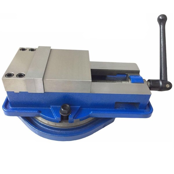 Encontraproduto.com.br - Morsa Com Base Giratória Abertura 140mm - Modelo Qm-16125