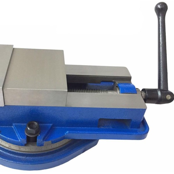 Encontraproduto.com.br - Morsa Com Base Giratória Abertura 140mm - Modelo Qm-16125