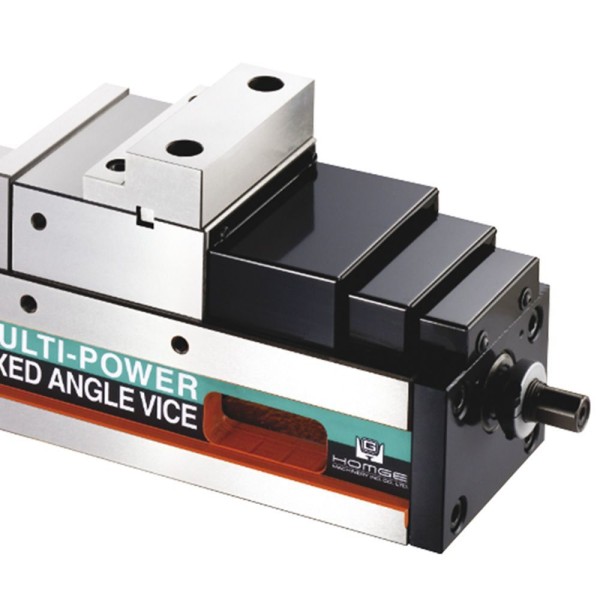 Encontraproduto.com.br - Morsa Para Cnc Multi-power De ângulo Fixo Modelo Hpac-130s - Abertura 340mm