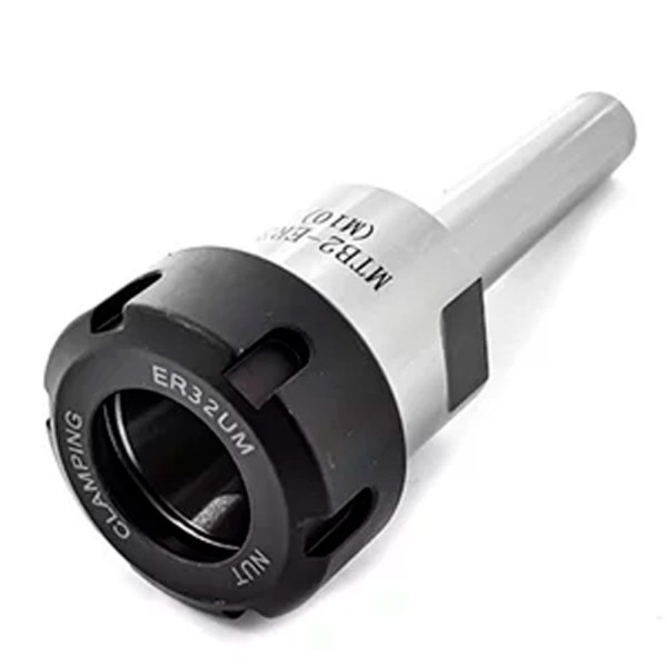 Encontraproduto.com.br - Haste Porta Pinças Er32 Cone Morse 2 - Rosca M10