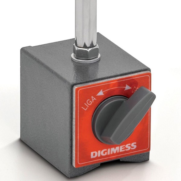 Encontraproduto.com.br - Base Magnética Com Ajuste Fino - Braço Articulado 190 Mm + Relógio Apalpador