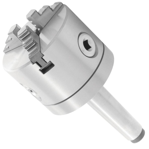 Encontraproduto.com.br - Placa Para Torno Com Haste Cm3 - 3 Castanhas Universal 100mm