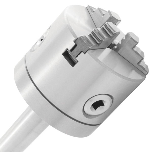Encontraproduto.com.br - Placa Para Torno Com Haste Cm3 - 3 Castanhas Universal 100mm