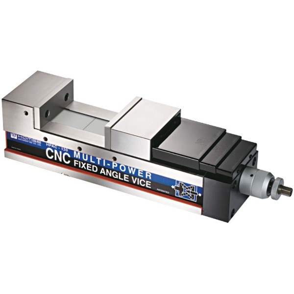 Encontraproduto.com.br - Morsa Para Cnc Multi-power De ângulo Fixo Modelo Hpac-130 - Abertura 375mm