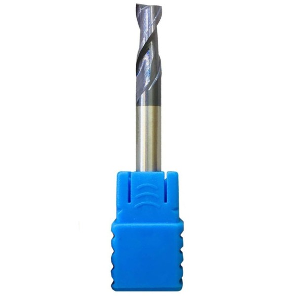 Fresa Topo Reto Metal Duro 10,0mm - 2 Cortes Com 45hrc