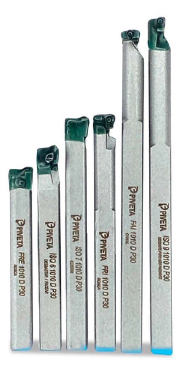 Kit Ferramenta Soldada Para Torno Med. 10mm - 6 Pçs