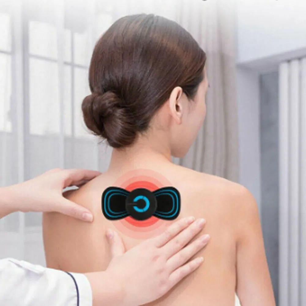Encontraproduto.com.br - Massageador Portátil Alivia Dor Pescoço Cervical Ombros Pés Pernas Cor:preto