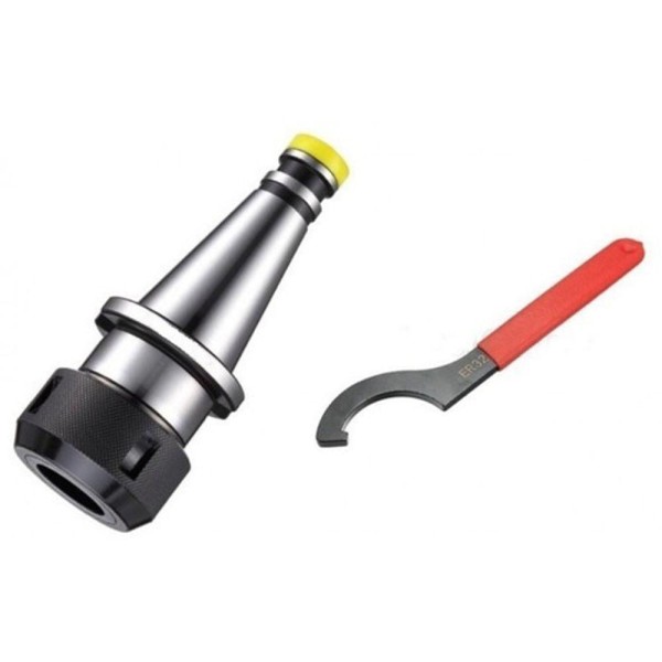 Encontraproduto.com.br - Mandril Porta Pinças Oz25 Iso30 Com Chave