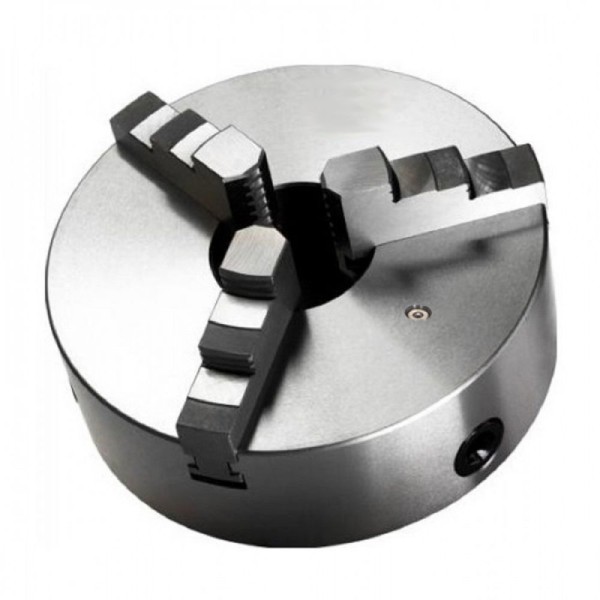 Encontraproduto.com.br - Placa Para Torno Com 3 Castanhas Universal 160mm
