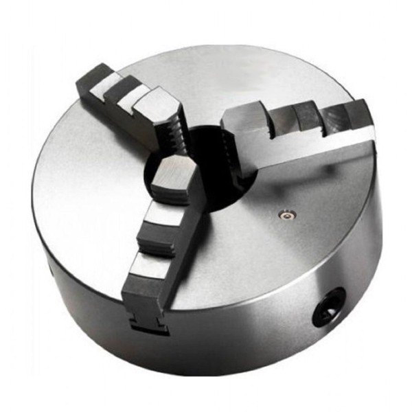 Encontraproduto.com.br - Placa Para Torno Com 3 Castanhas Universal 100mm