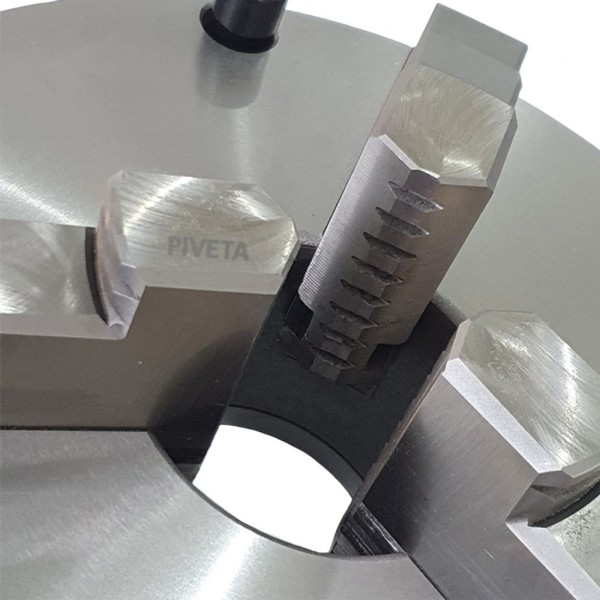 Encontraproduto.com.br - Placa P/ Torno Universal Med. 250mm - 3 Castanhas F. Frontal