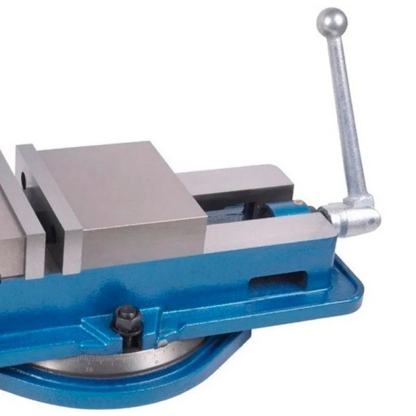 Encontraproduto.com.br - Morsa Com Base Giratória Abertura 100mm - Modelo Qm-16100