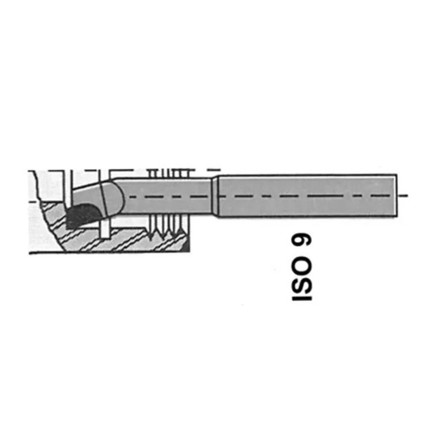 Encontraproduto.com.br - Kit Ferramenta Soldada Interna Para Torno Iso9 1616 - 3 Pçs