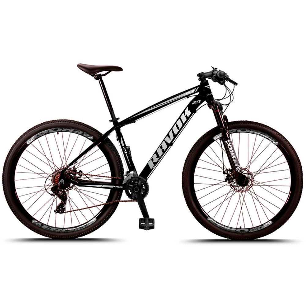 Bicicleta Bike Aro 29 Alumínio 24 Velocidades Shimano Suspensão Freio A Disco cinza 15