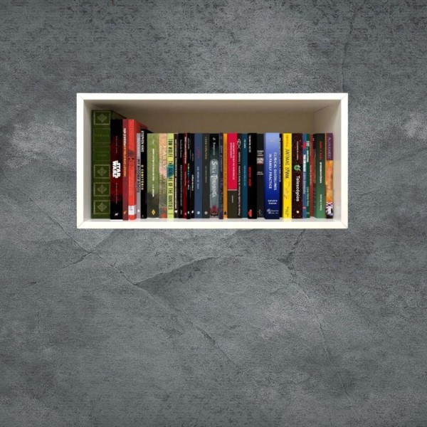 Encontraproduto.com.br - Nicho Retangular Decorativo 60 Cm Mdf Branco