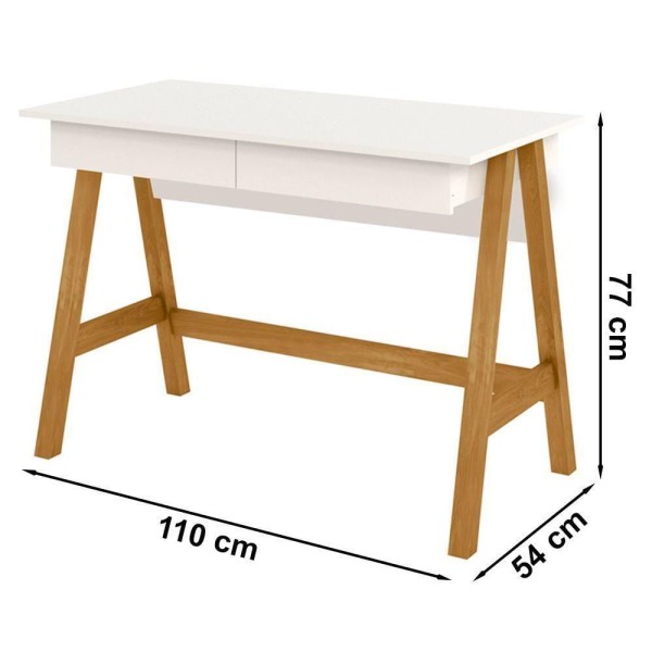 Encontraproduto.com.br - Kit 2 Mesas Para Computador 129X130 Tebar